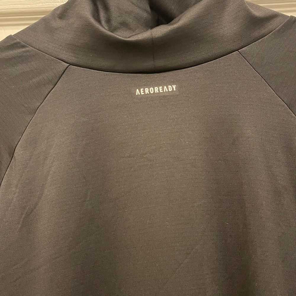 Adidas Women's Black Nylon Turtleneck - Picture 5 of 6